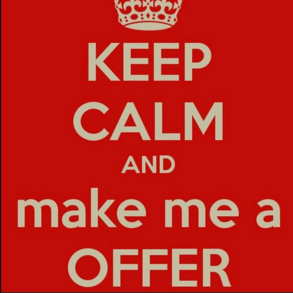 Reasonable offers are always welcome!